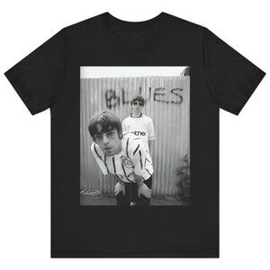 Oasis Liam & Noel Gallagher Man City T-Shirt